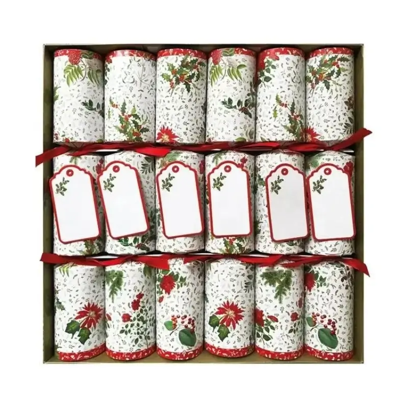 Custom 12 Luxury Christmas Crackers