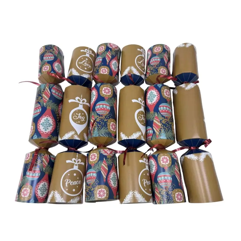 Custom 6 Luxury Christmas Crackers 4