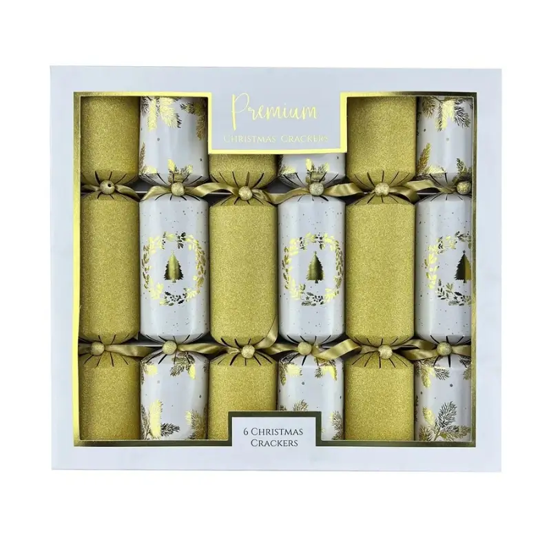 Custom 6 Luxury Christmas Crackers