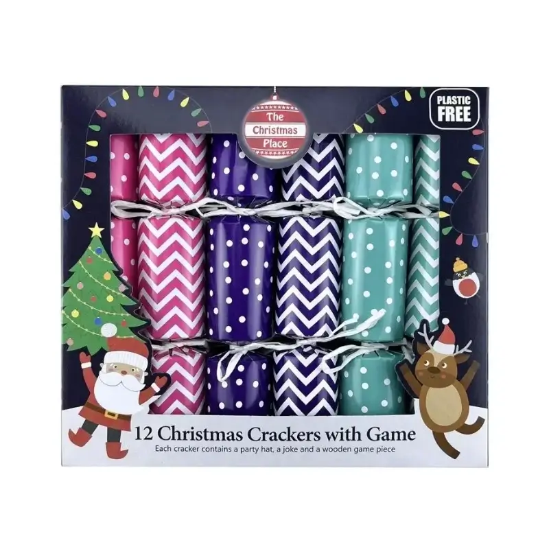 Mini Luxury Christmas Crackers for Kids’ Party 4