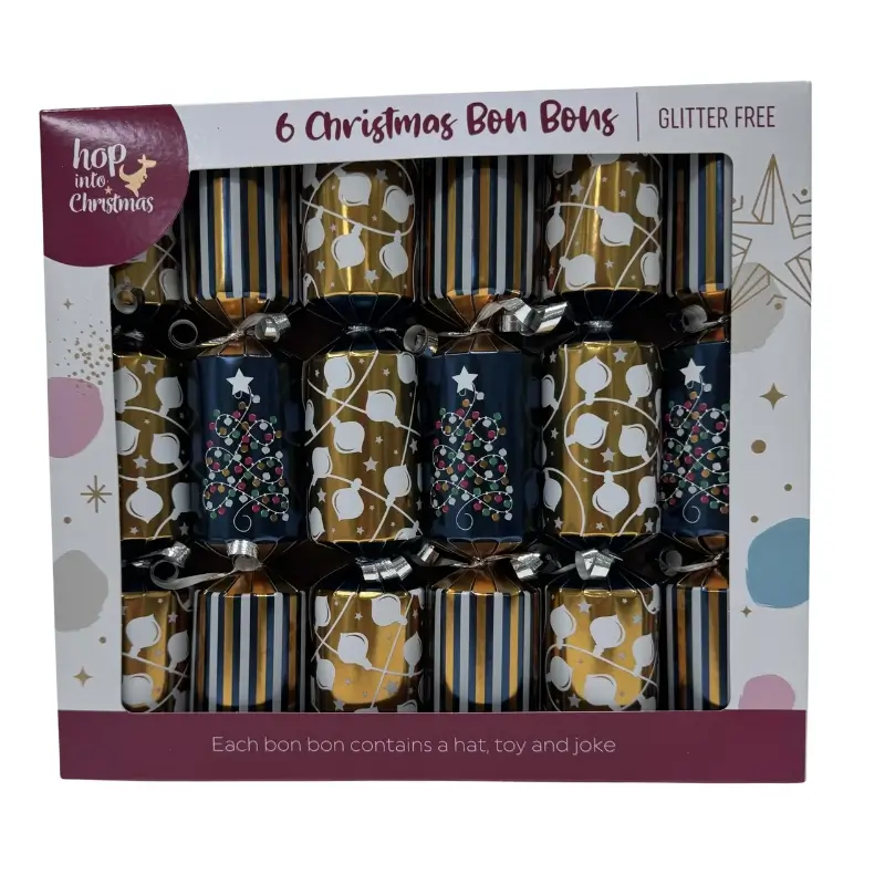 Recyclable Luxurious Christmas Crackers 2