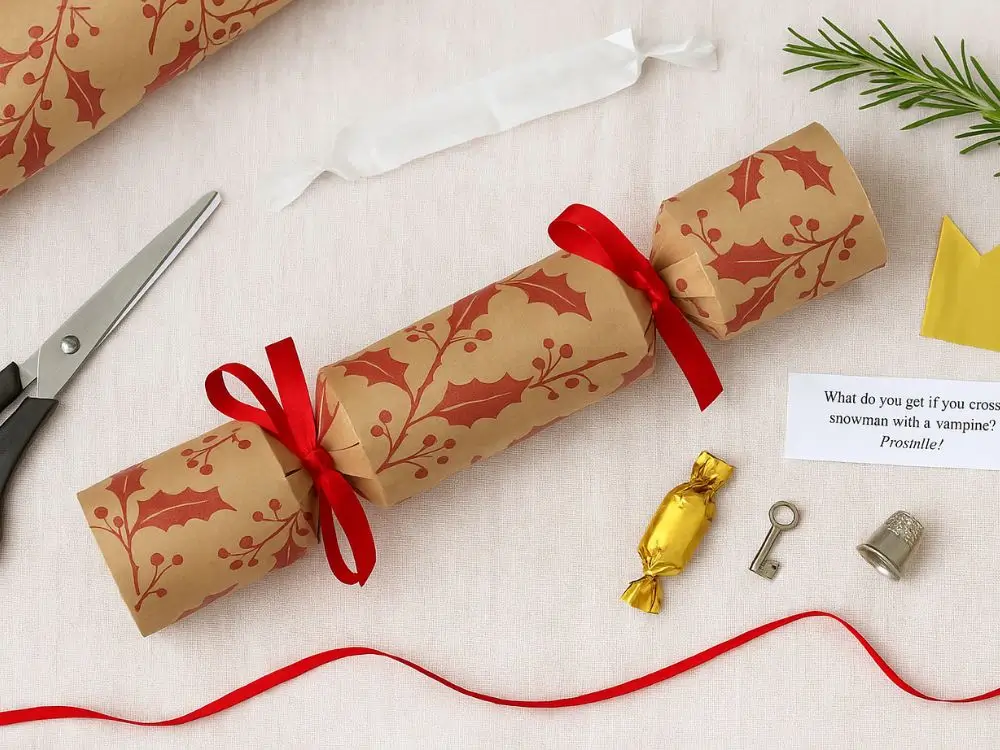 How to Make Christmas Crackers