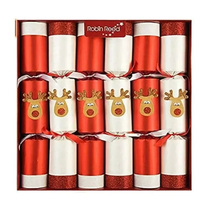 Red & White Traditional Crackers 2